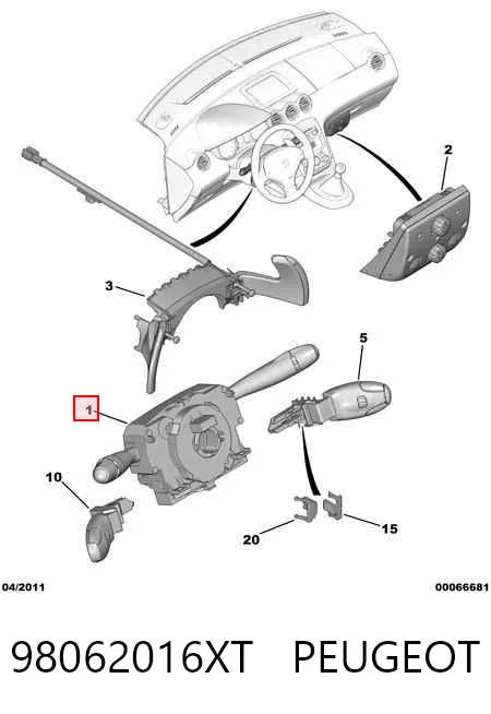 98062016XT Peugeot/Citroen