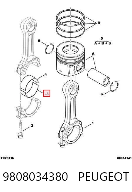 9808034380 Peugeot/Citroen