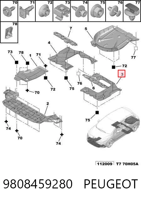 9808459280 Peugeot/Citroen