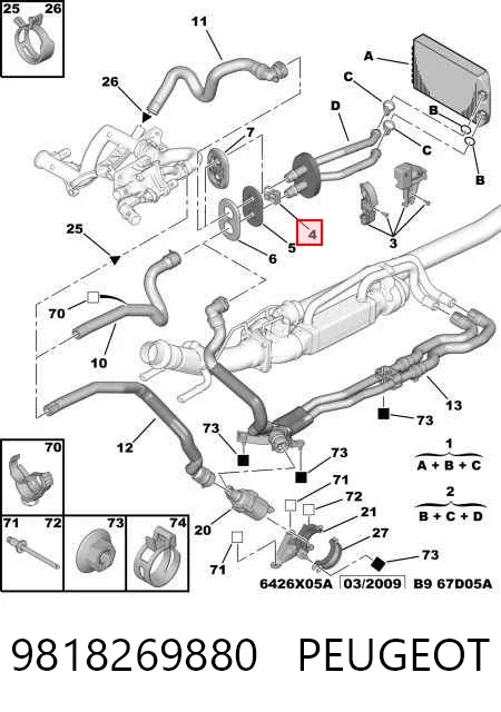 9818269880 Peugeot/Citroen