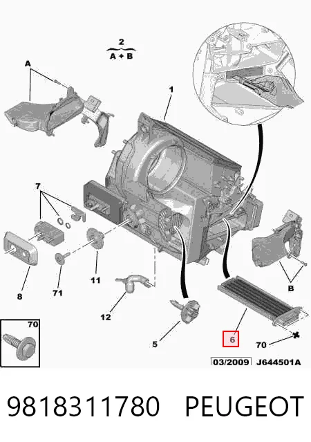 9818311780 Peugeot/Citroen