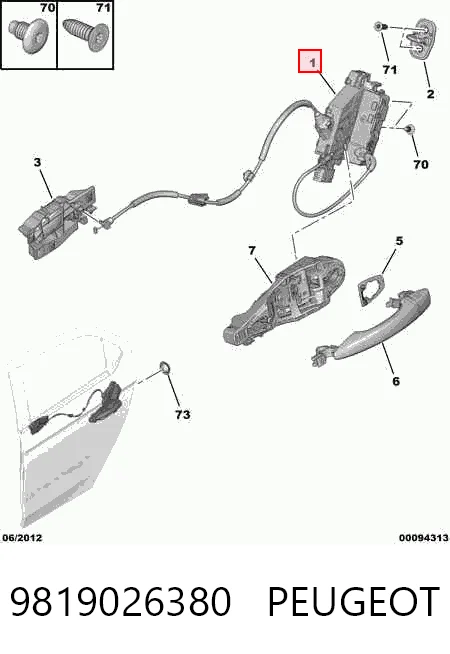 9819026380 Peugeot/Citroen