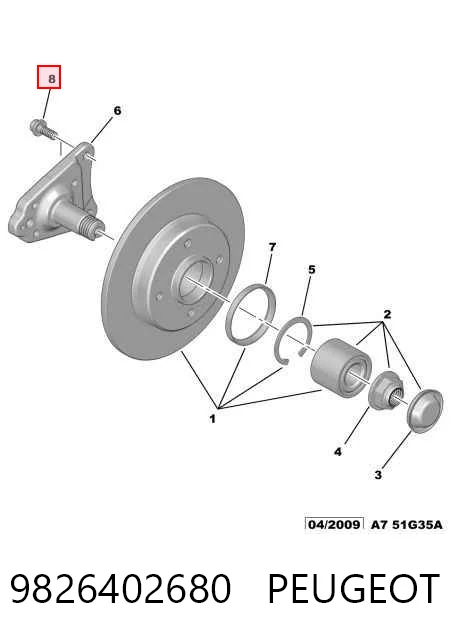 9826402680 Peugeot/Citroen