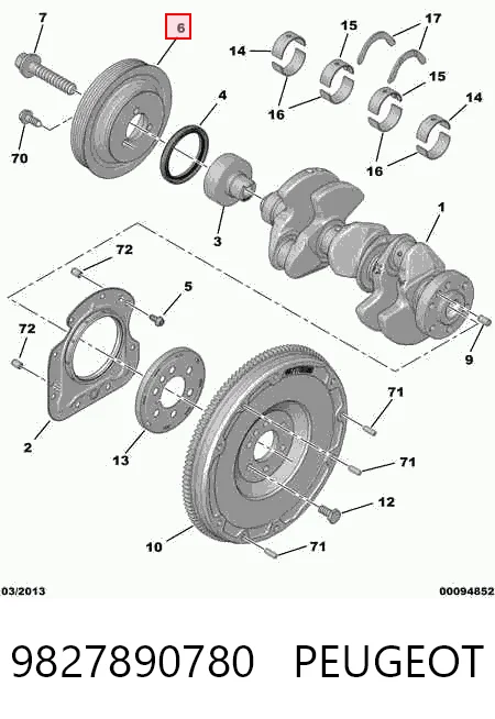 9827890780 Peugeot/Citroen