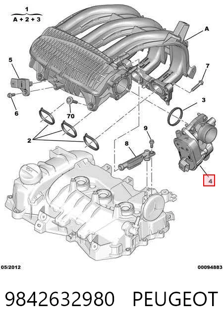 9842632980 Peugeot/Citroen