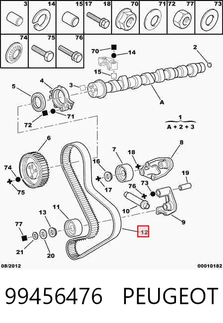 Correa distribución para Citroen Jumper 244