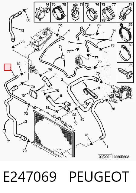 Embrague motor Volkswagen Golf II (1983-1992)