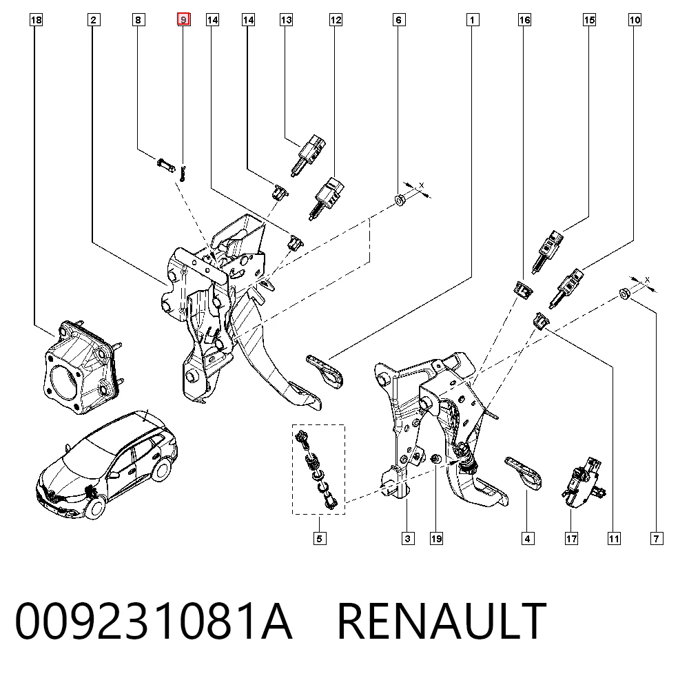 009231081A Renault (RVI)