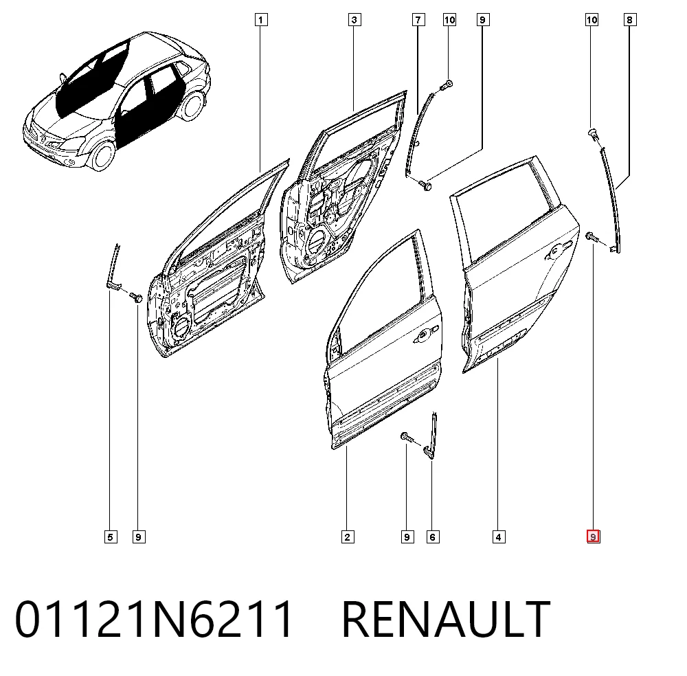 01121N6211 Renault (RVI)