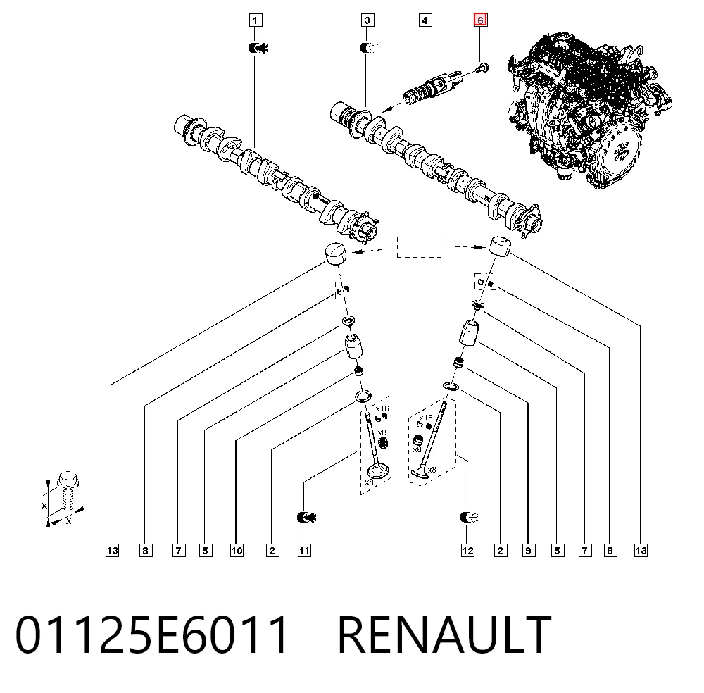 01125E6011 Renault (RVI)