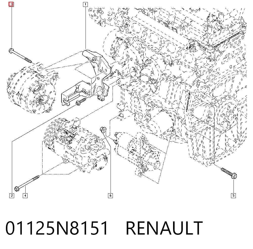 01125N8151 Renault (RVI)