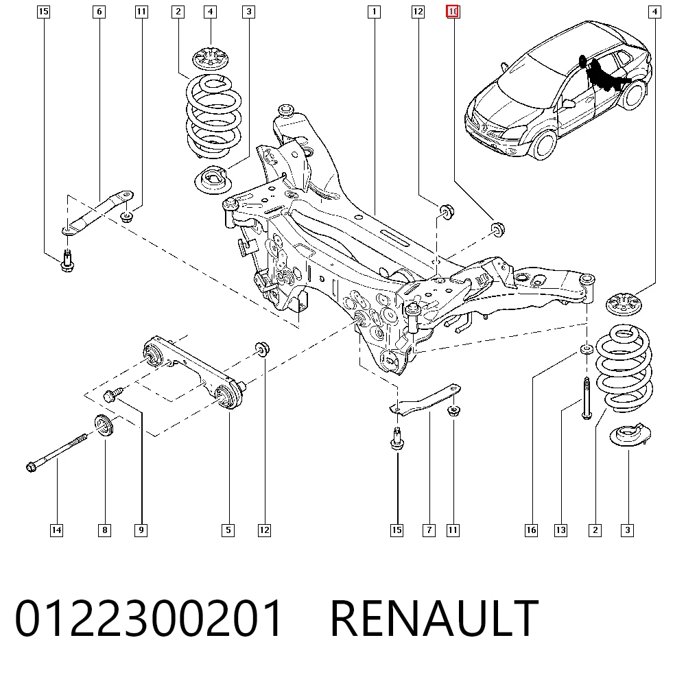 0122300201 Renault (RVI)