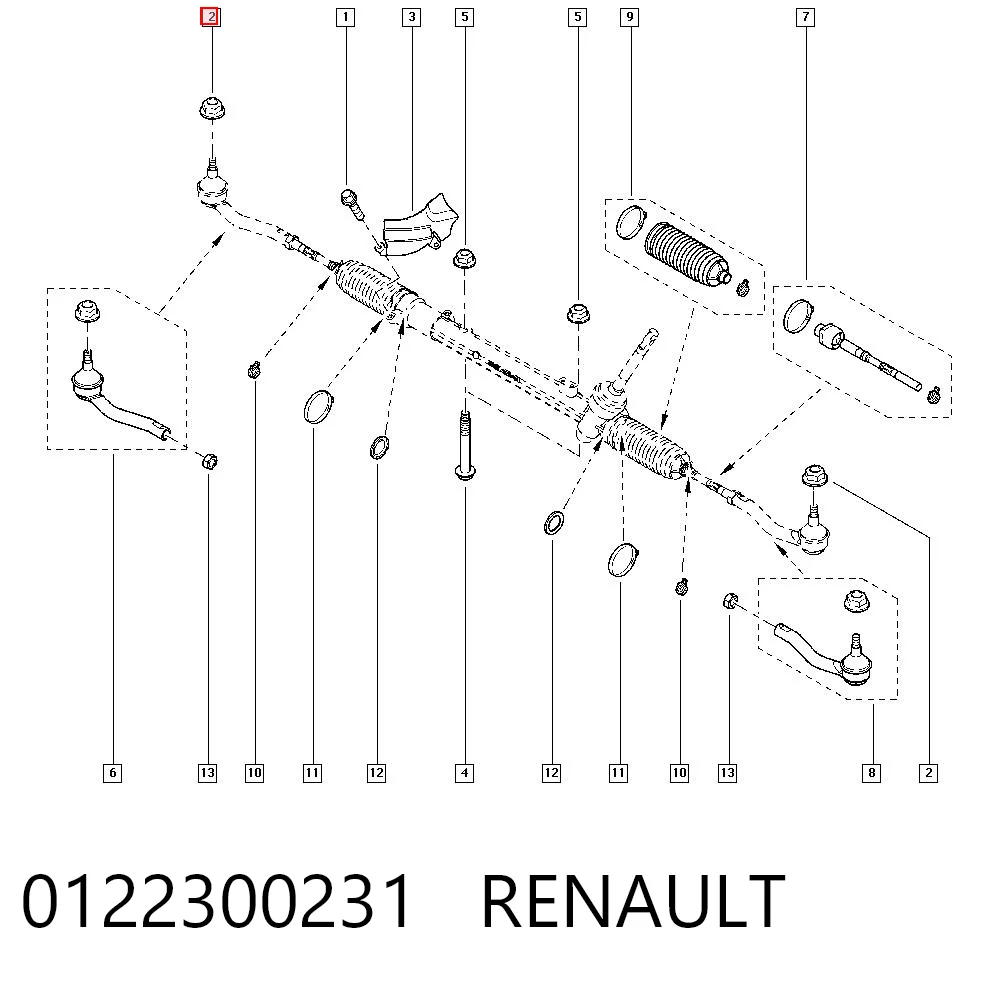 0122300231 Renault (RVI)