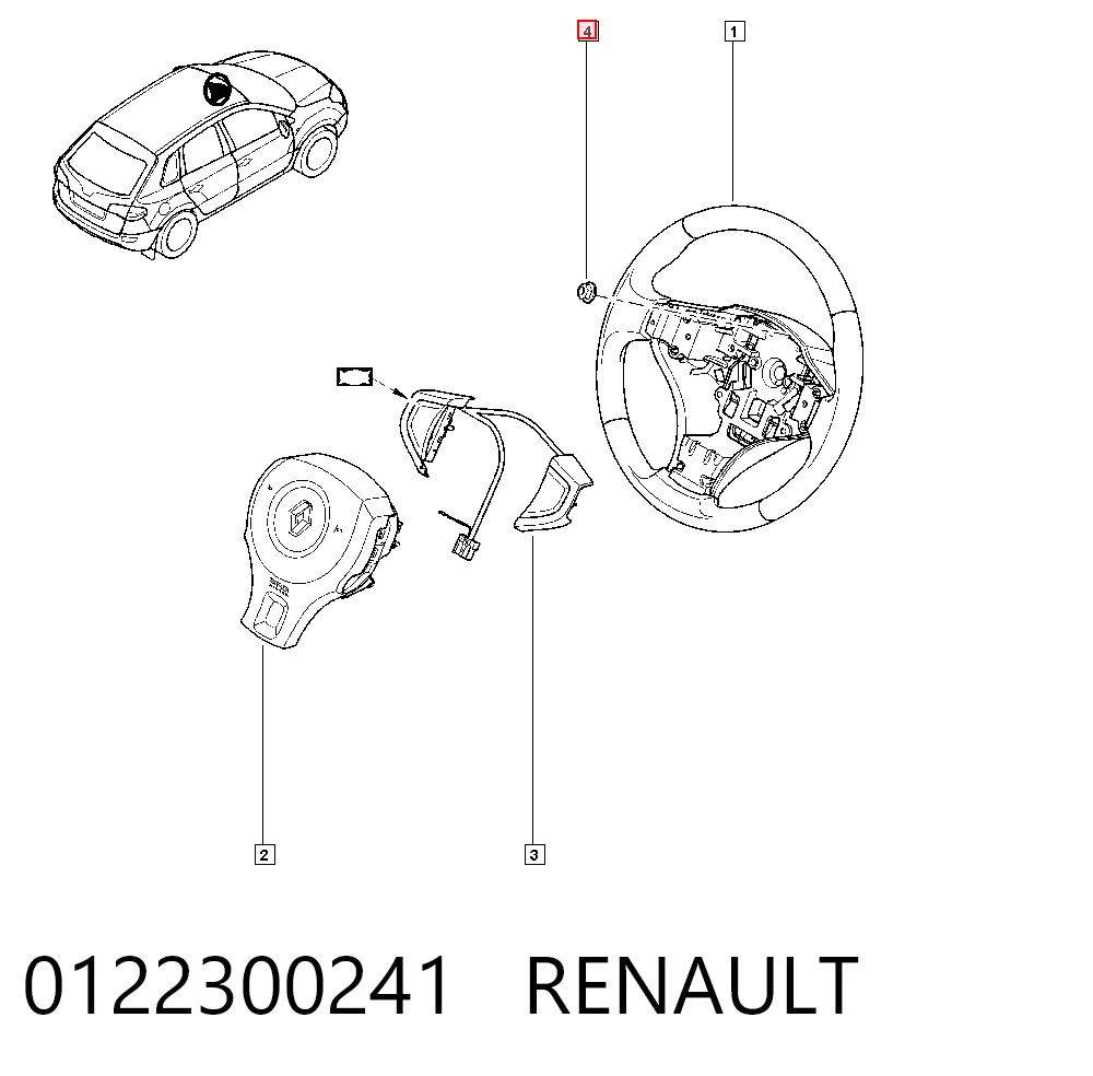 0122300241 Renault (RVI)
