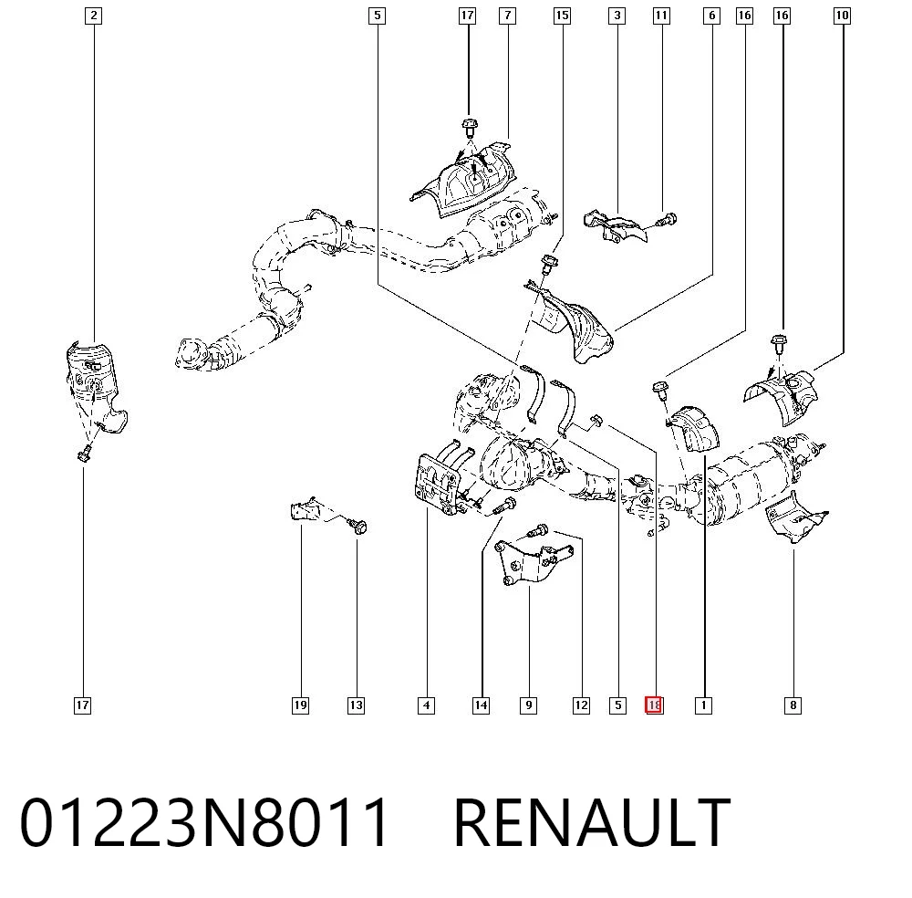 01223N8011 Renault (RVI)