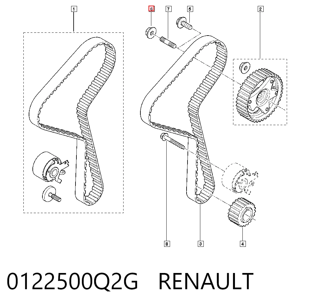 0122500Q2G Renault (RVI)