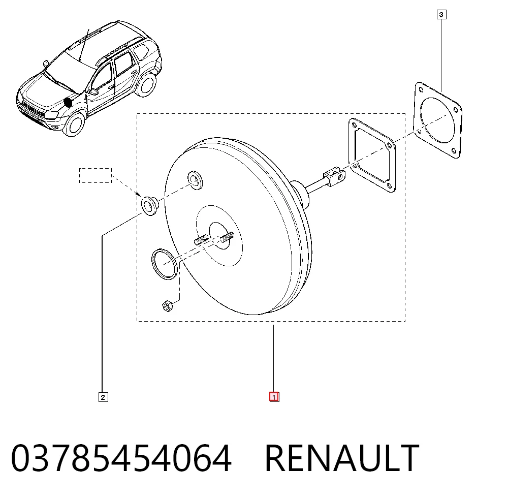 Comprar Servofreno Dacia Duster  HS