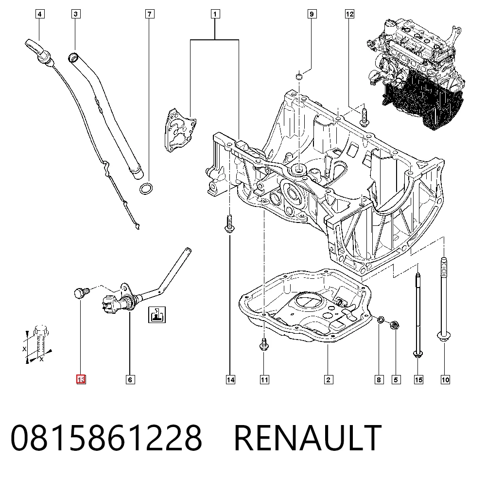 0815861228 Renault (RVI)