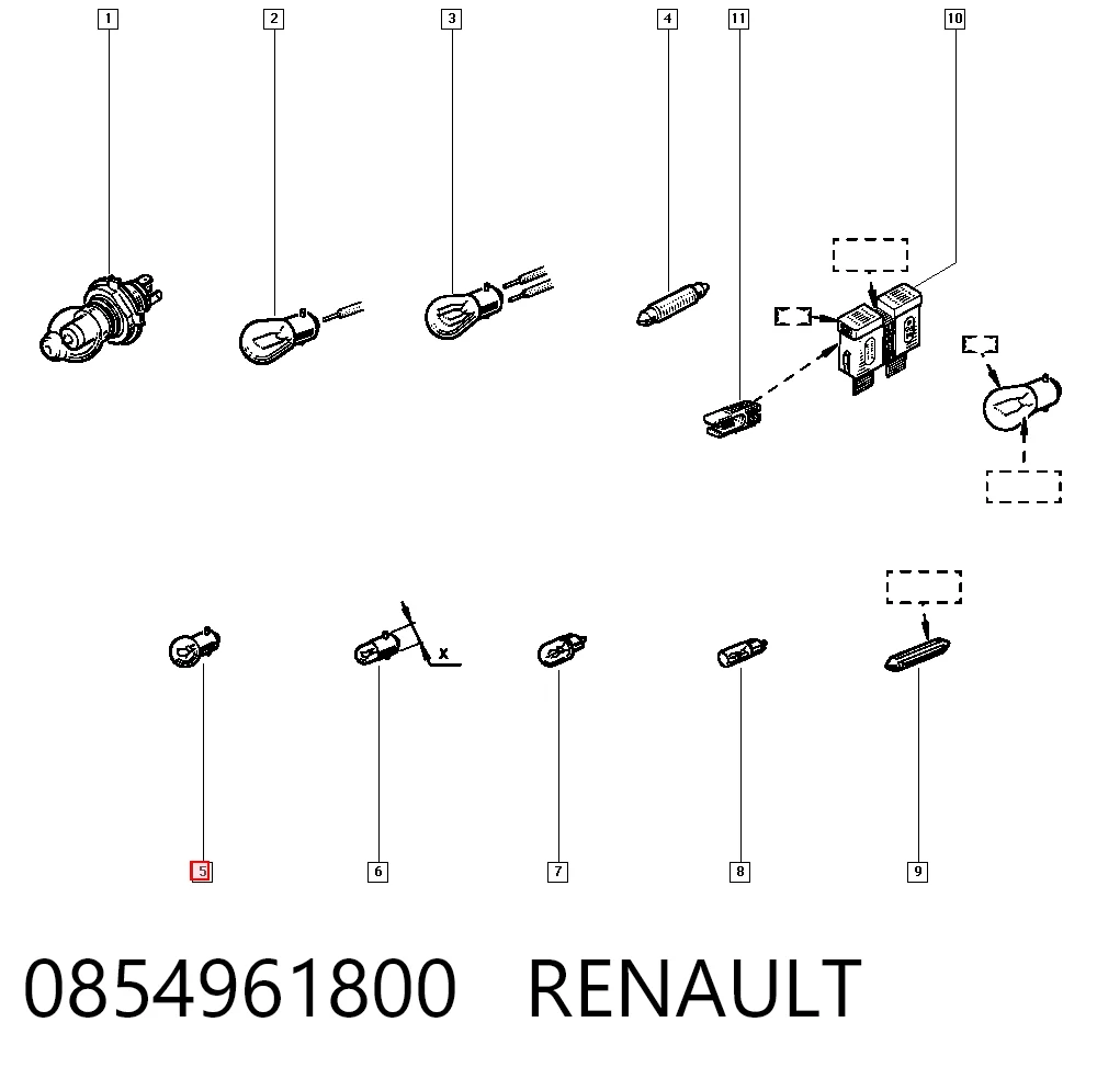 0854961800 Renault (RVI)