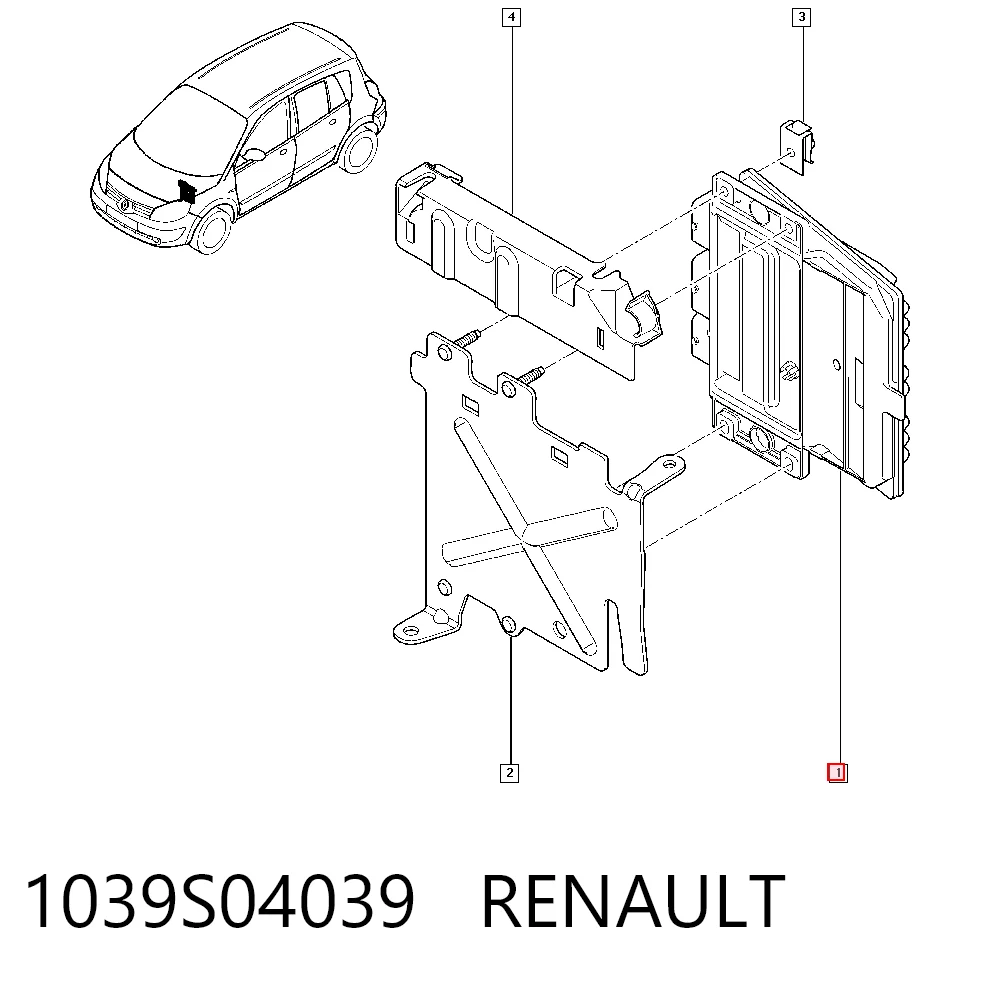 Unidad de control del motor  VAG 8200310863 precio, desde 27,59 EUR