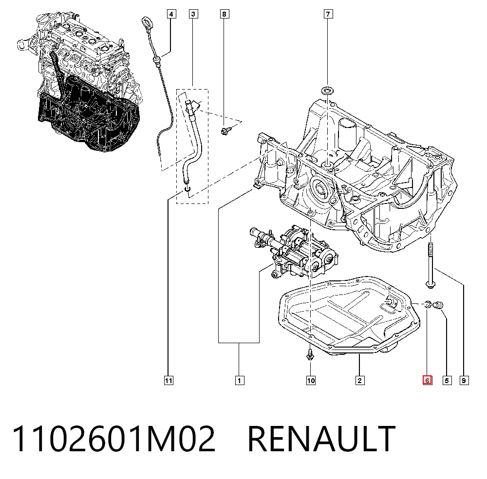 1102601M02 Renault (RVI)