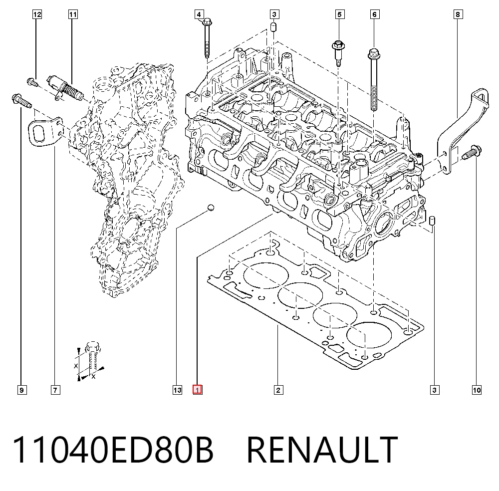 11040ED80B Renault (RVI)