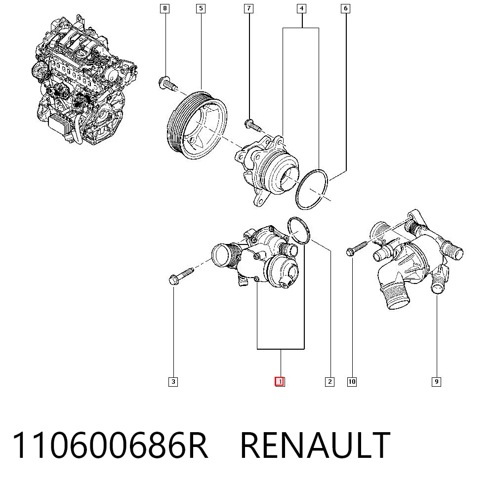 110600686R Renault (RVI)