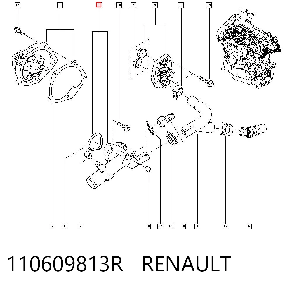 110609813R Renault (RVI)