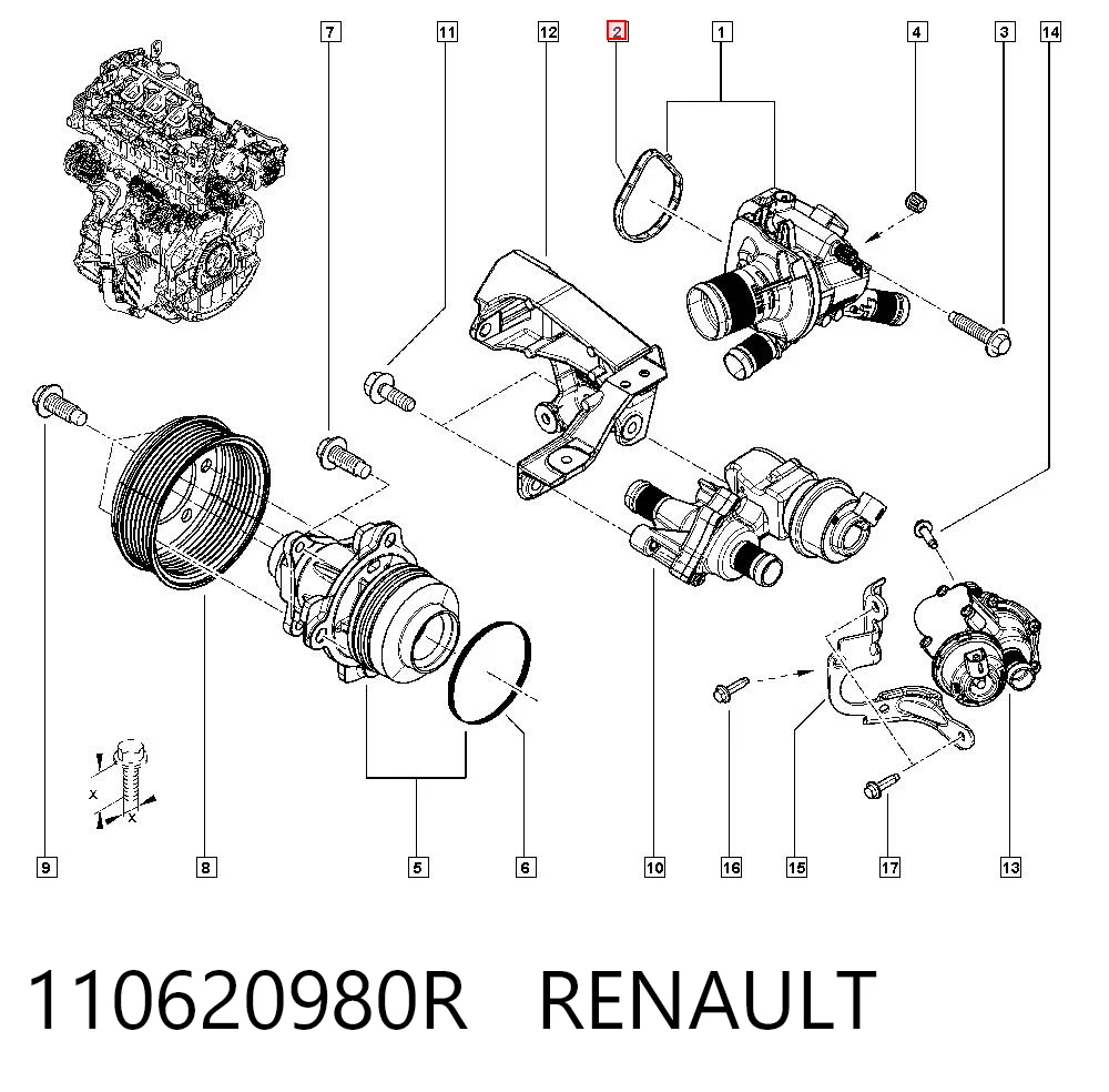 110620980R Renault (RVI)