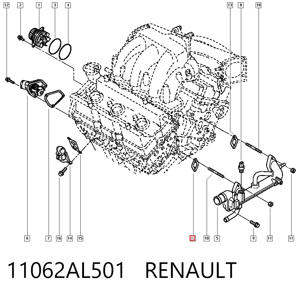 11062AL501 Renault (RVI)