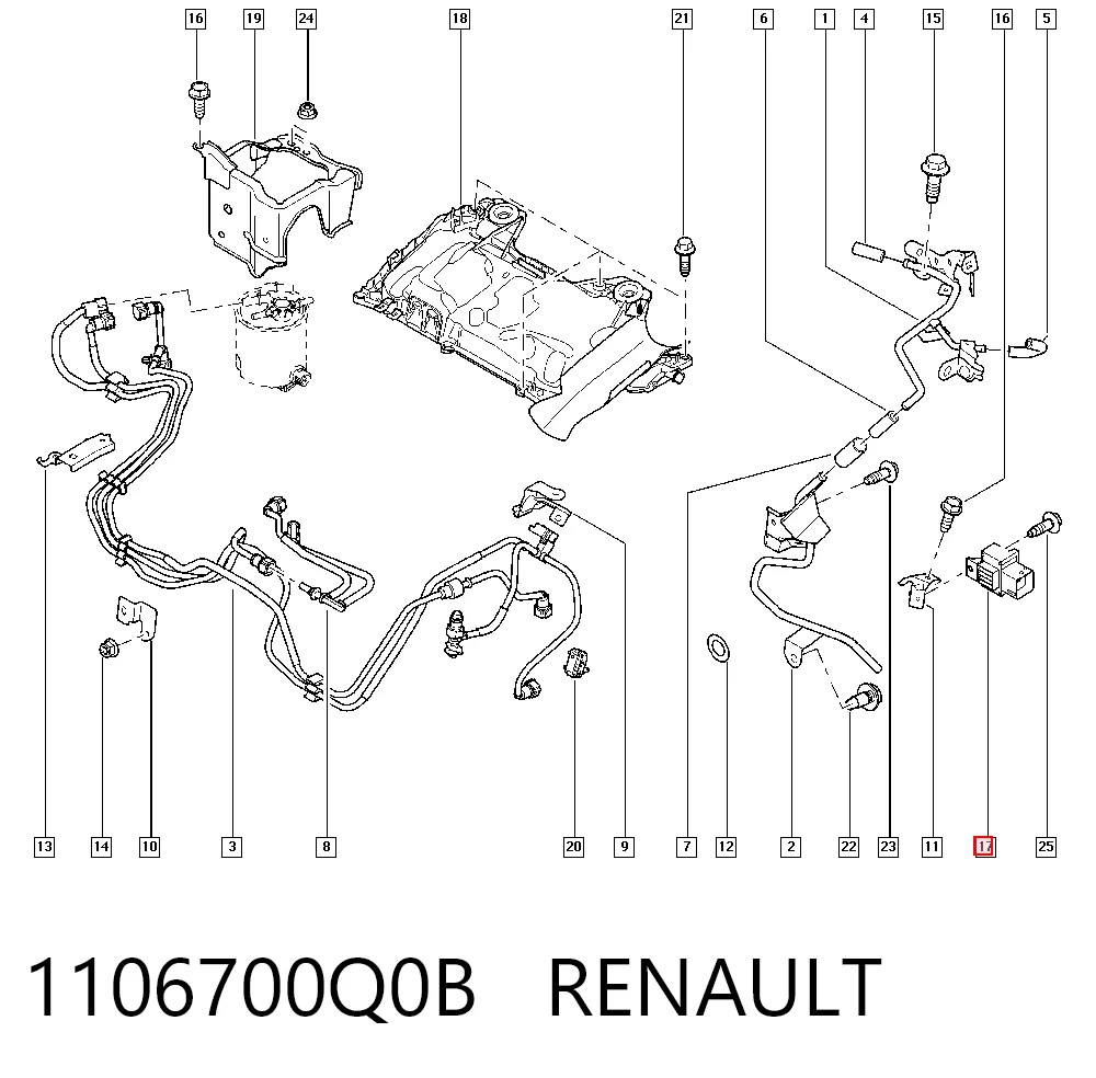 1106700Q0B Renault (RVI)