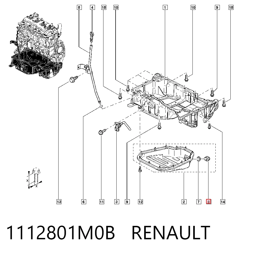 1112801M0B Renault (RVI)