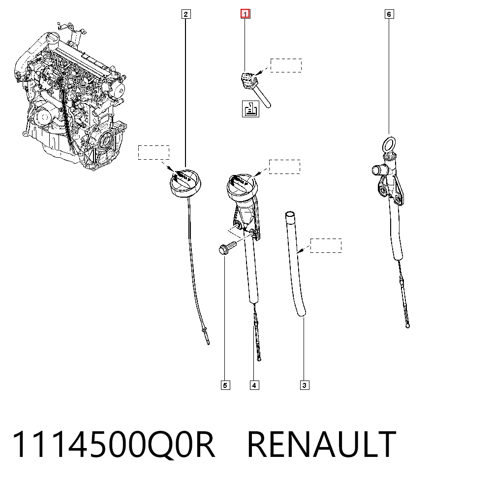 1114500Q0R Renault (RVI)