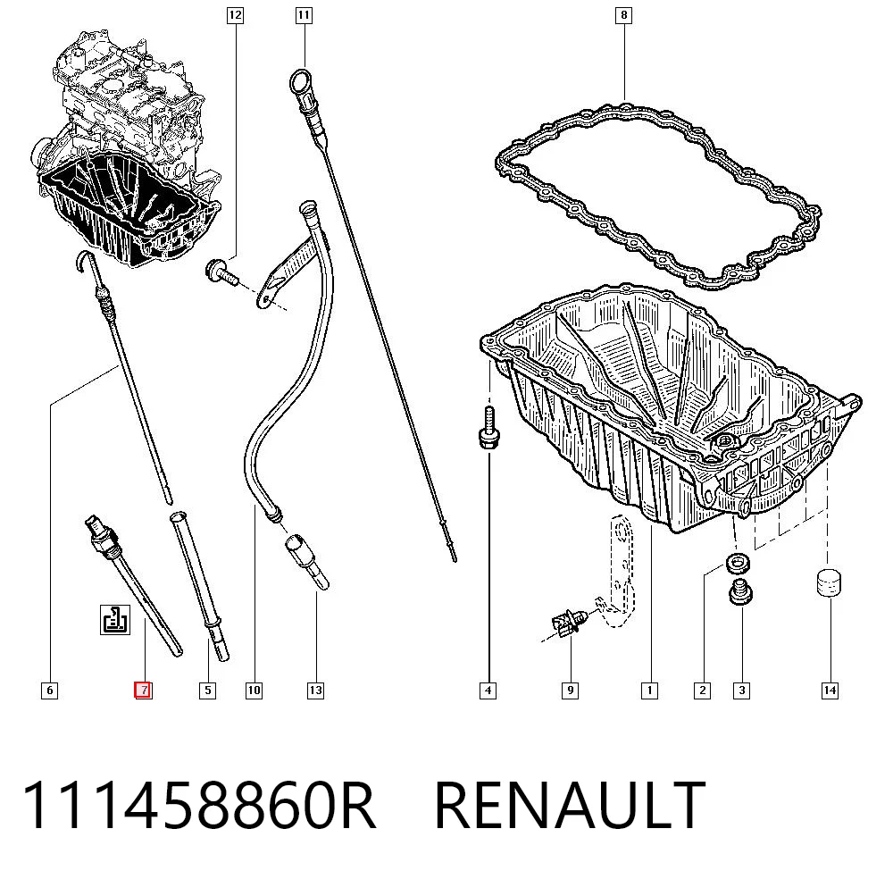 111458860R Renault (RVI)