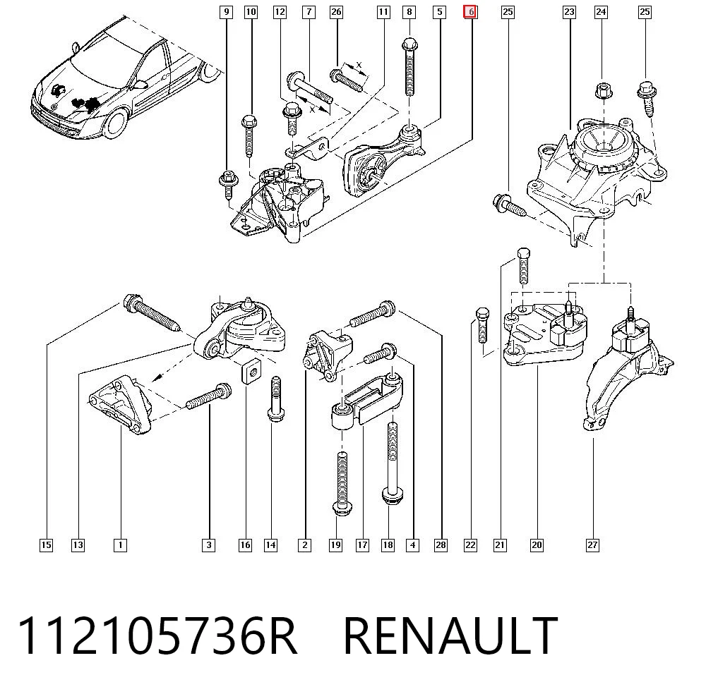 112105736R Renault (RVI)