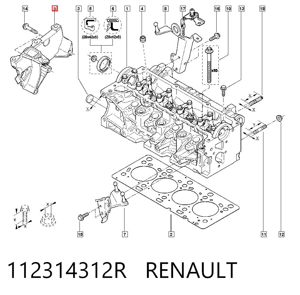 112314312R Renault (RVI)
