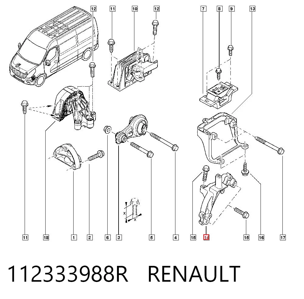 112333988R Renault (RVI)