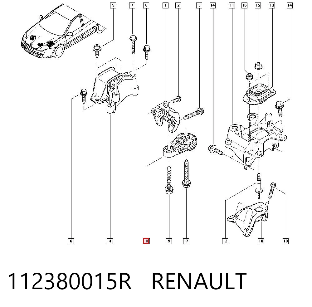 112380015R Renault (RVI)