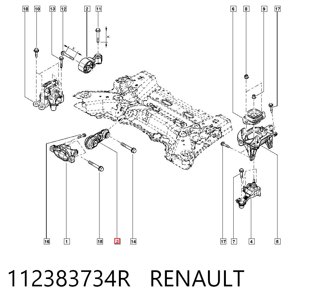 112383734R Renault (RVI)