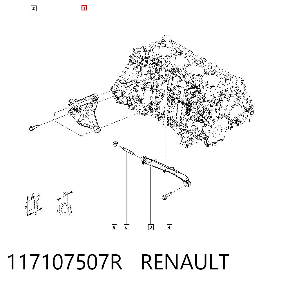 Comprar Soporte del alternador Dacia Sandero III a bajo precio