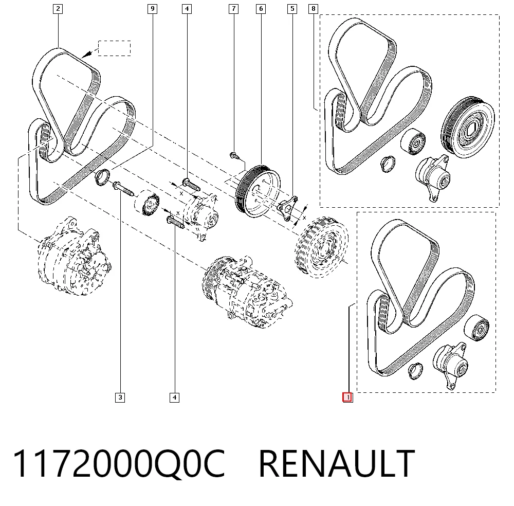 1172000Q0C Renault (RVI)