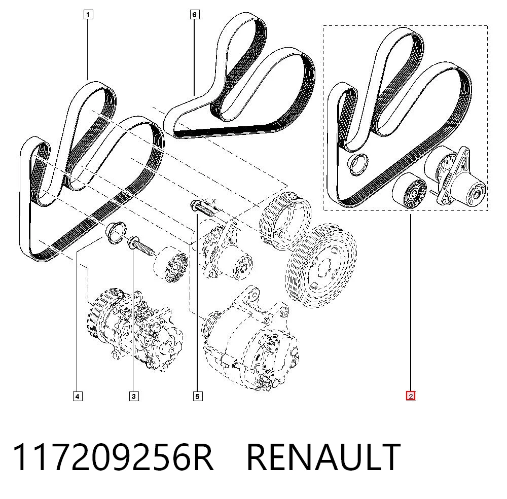 117209256R Renault (RVI)