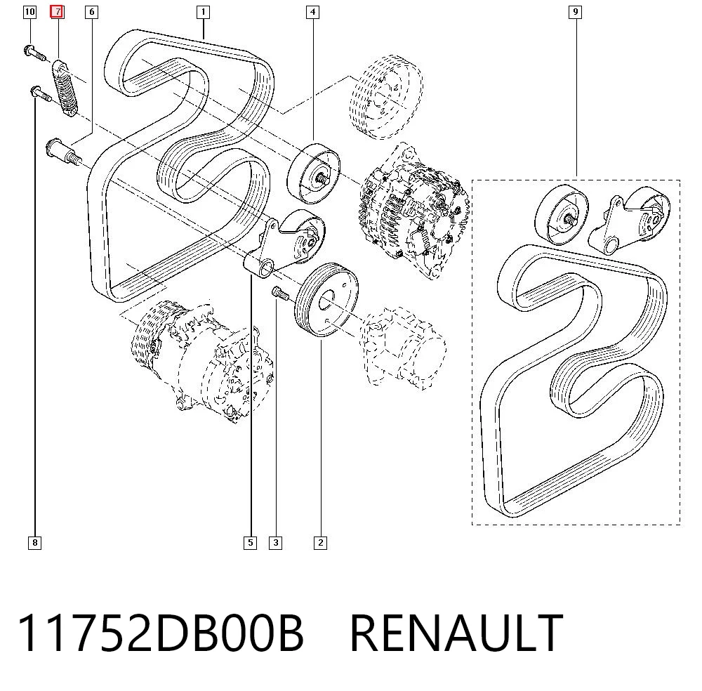 11752DB00B Renault (RVI)