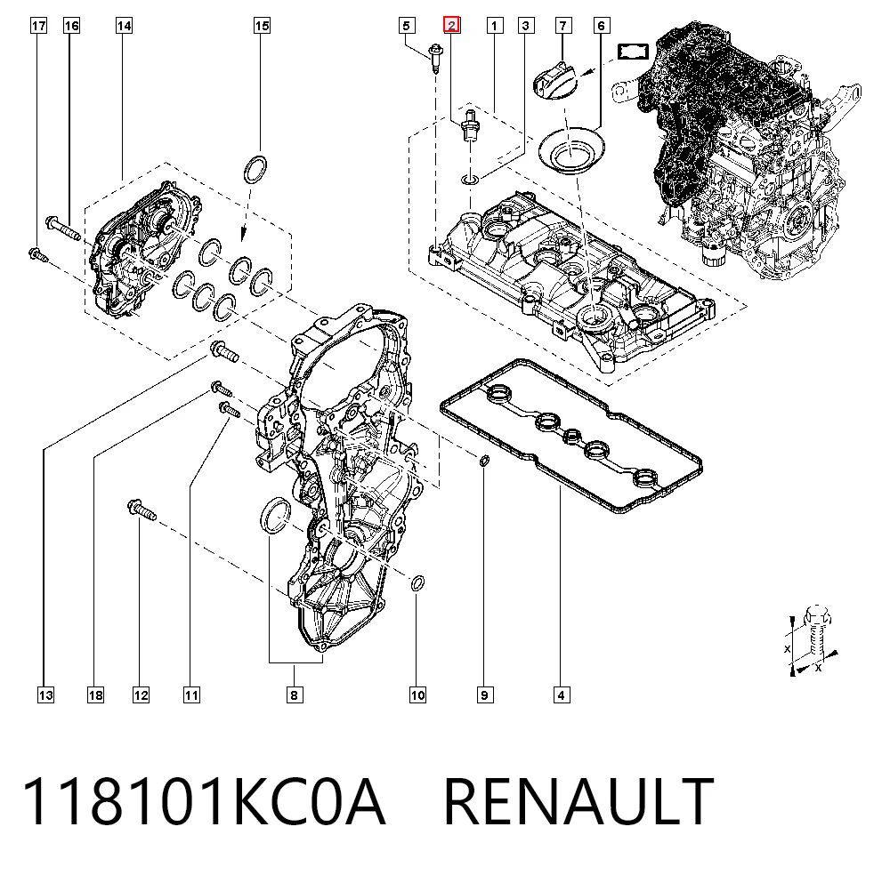 118101KC0A Renault (RVI)