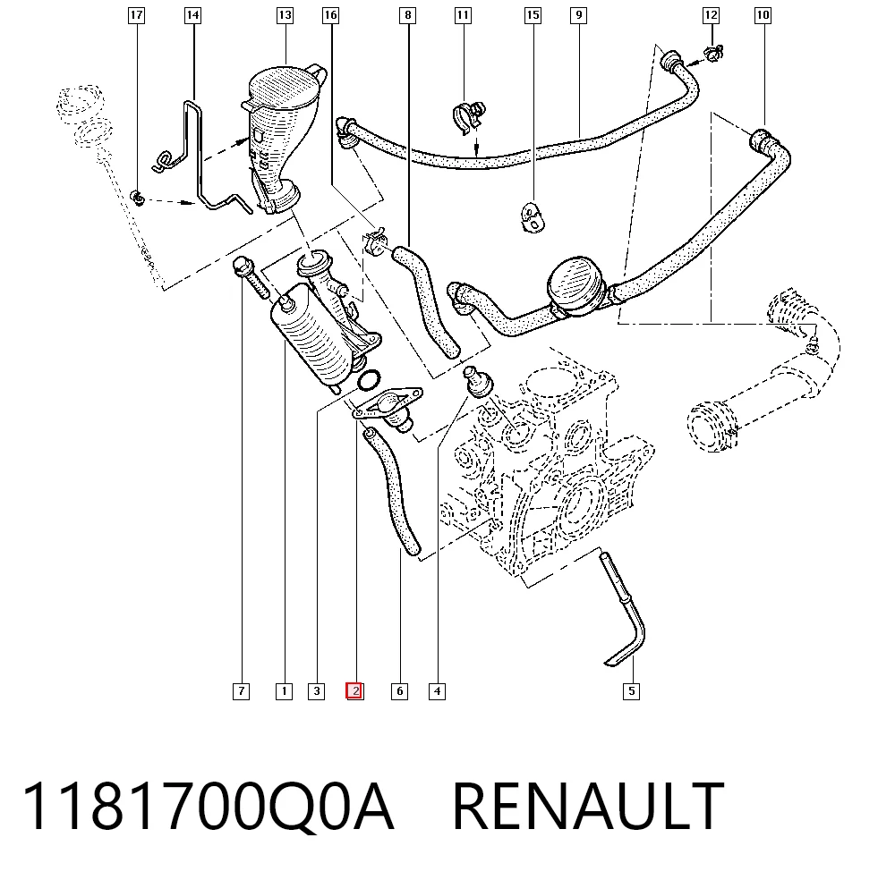 1181700Q0A Renault (RVI)