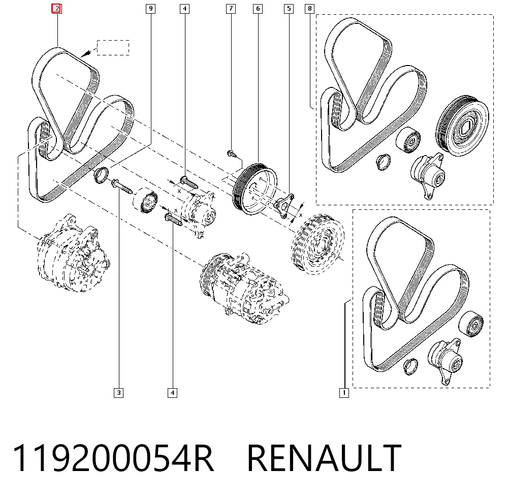 119200054R Renault (RVI)