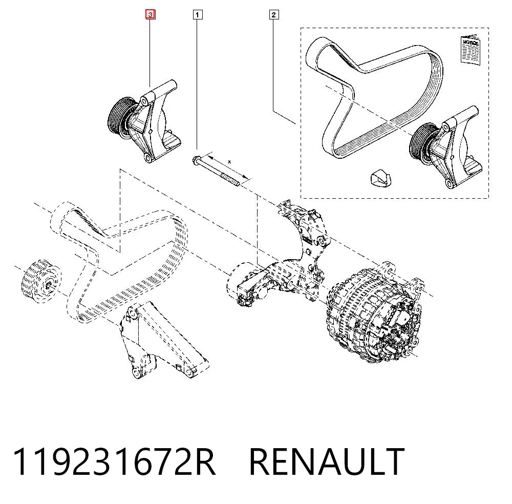 119231672R Renault (RVI)