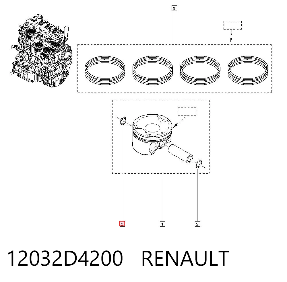 12032D4200 Renault (RVI)