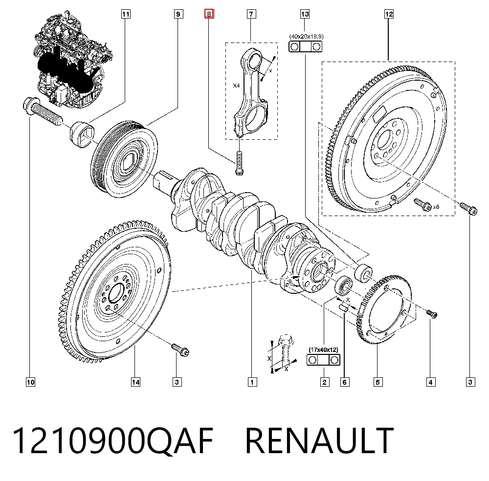 1210900QAF Renault (RVI)