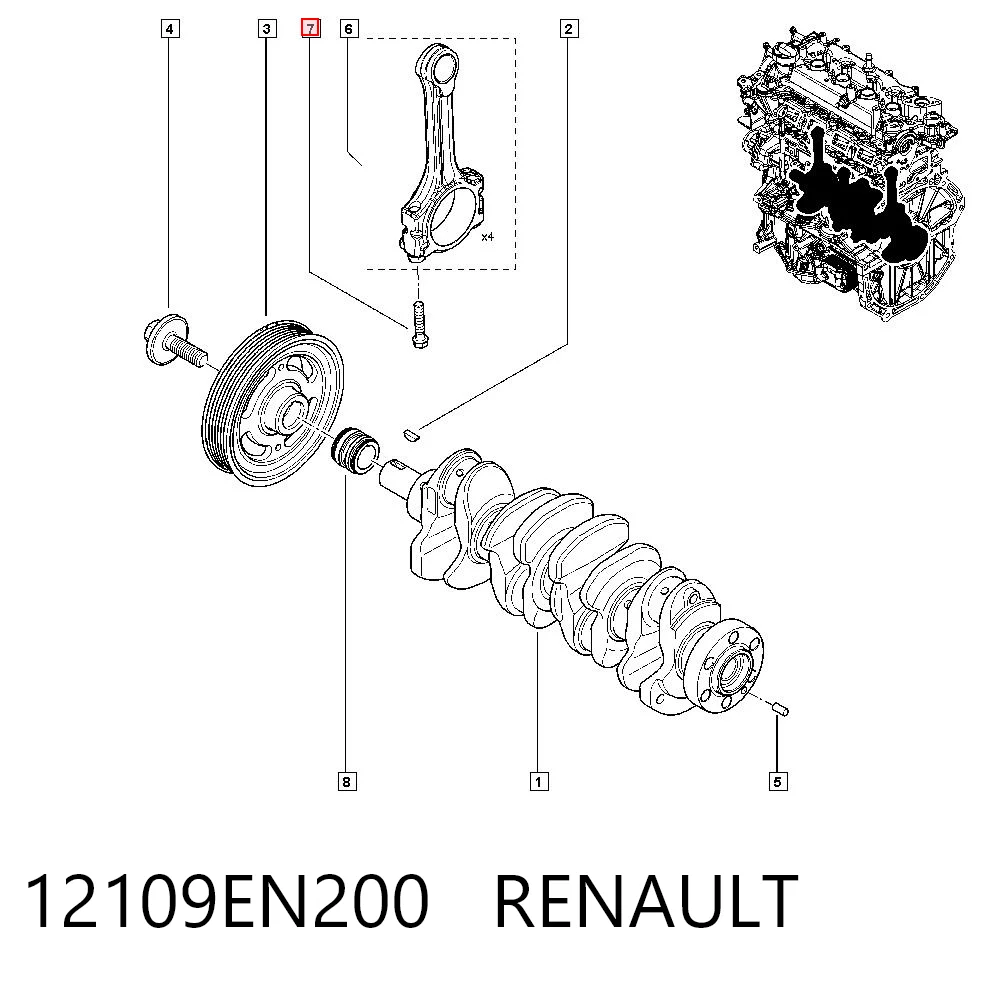 12109EN200 Renault (RVI)